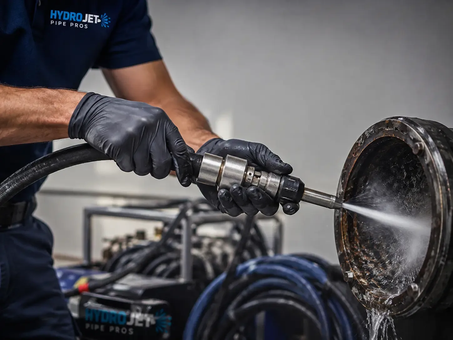 Hydro Jet Pipe Descaling in Virginia